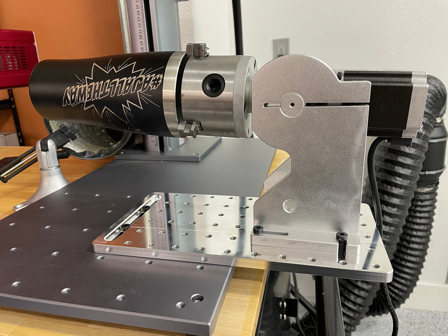 Laser Rotary Extension Plate