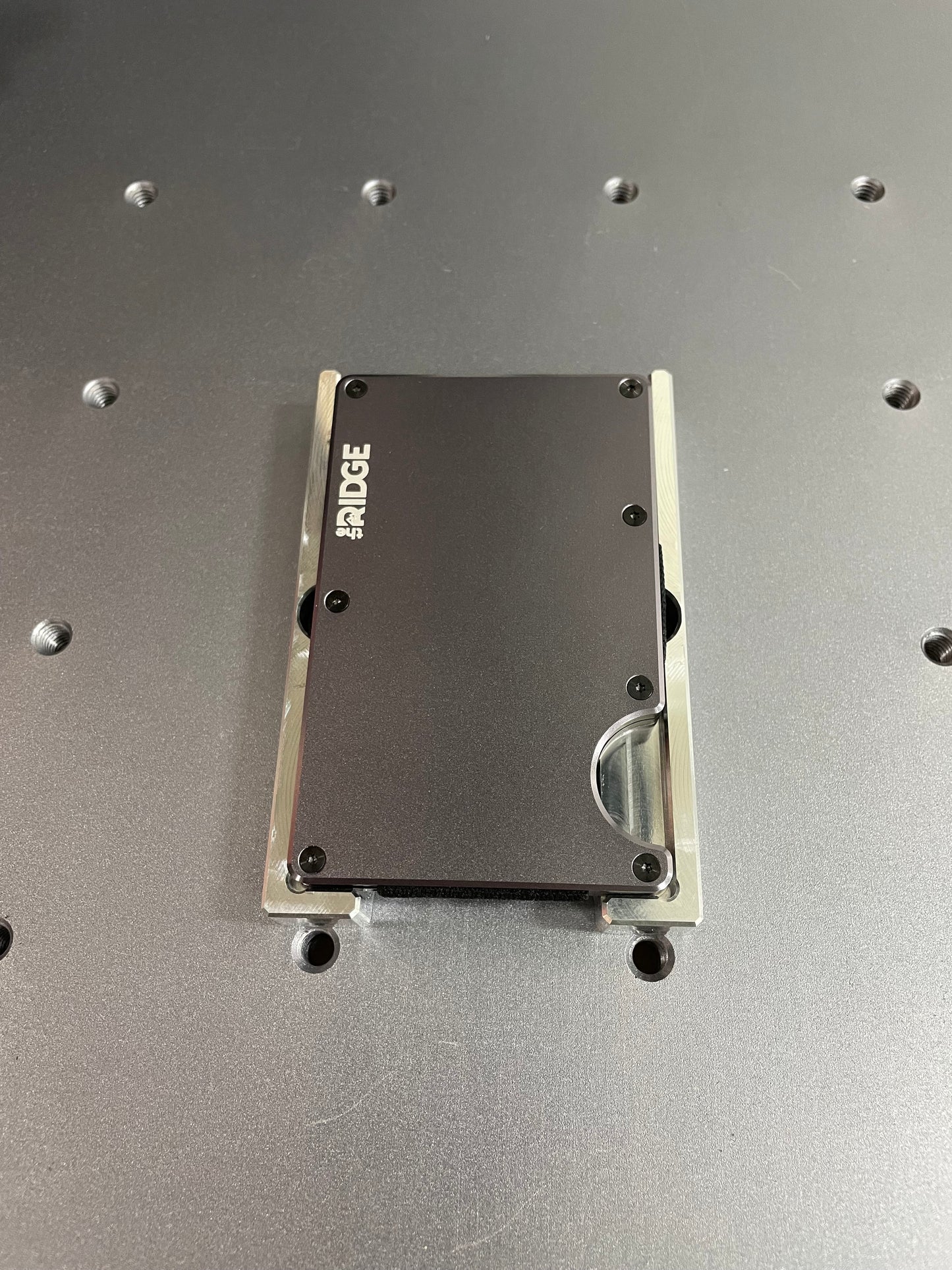 Wallet Engraving Jig for Fiber Laser