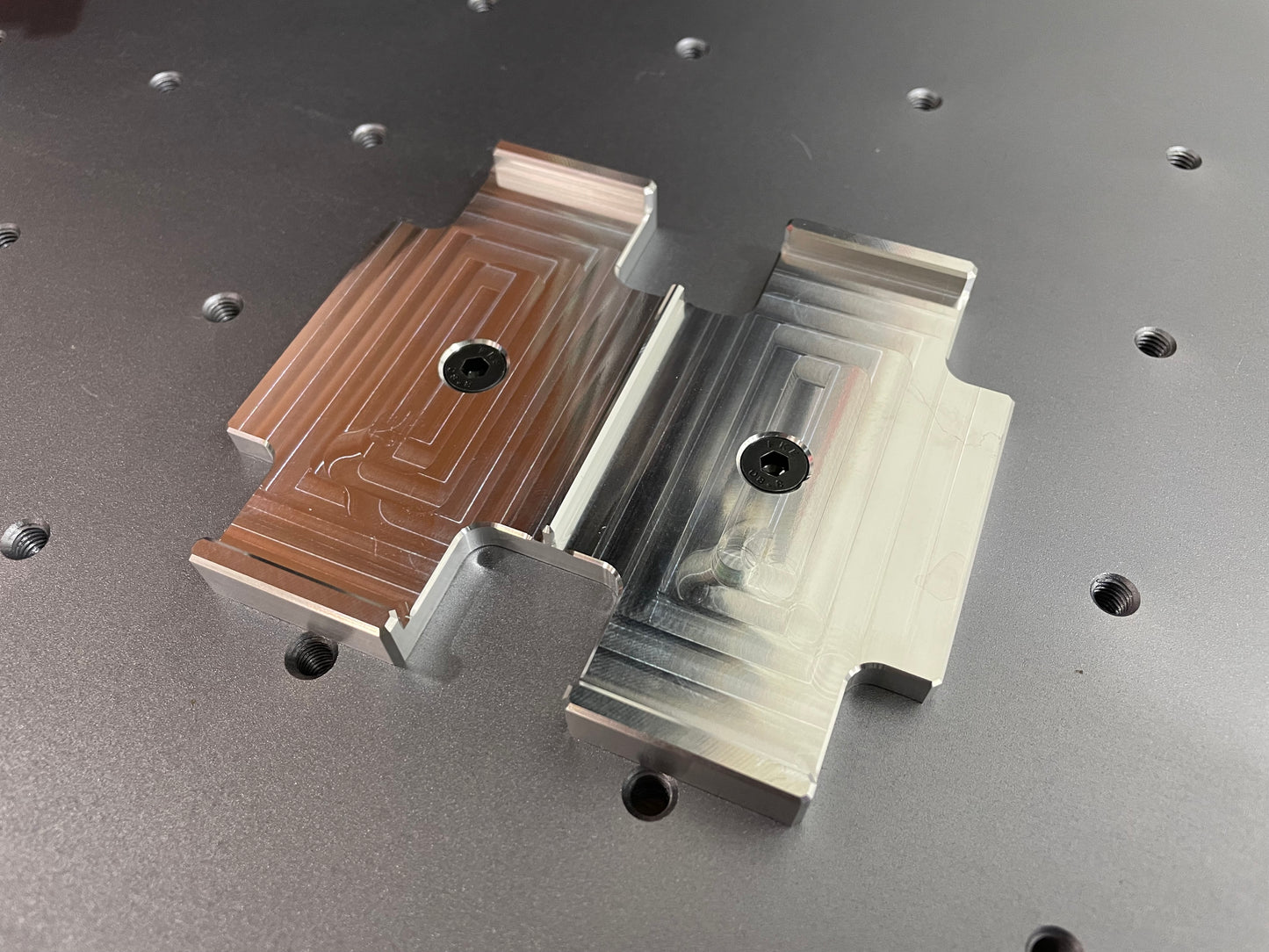 Dual Business Card Jig for Fiber Laser