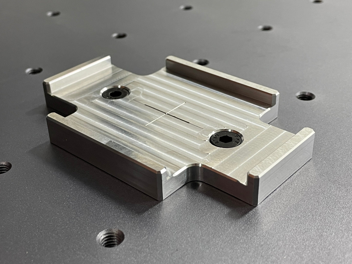 Business Card Jig for Fiber Laser